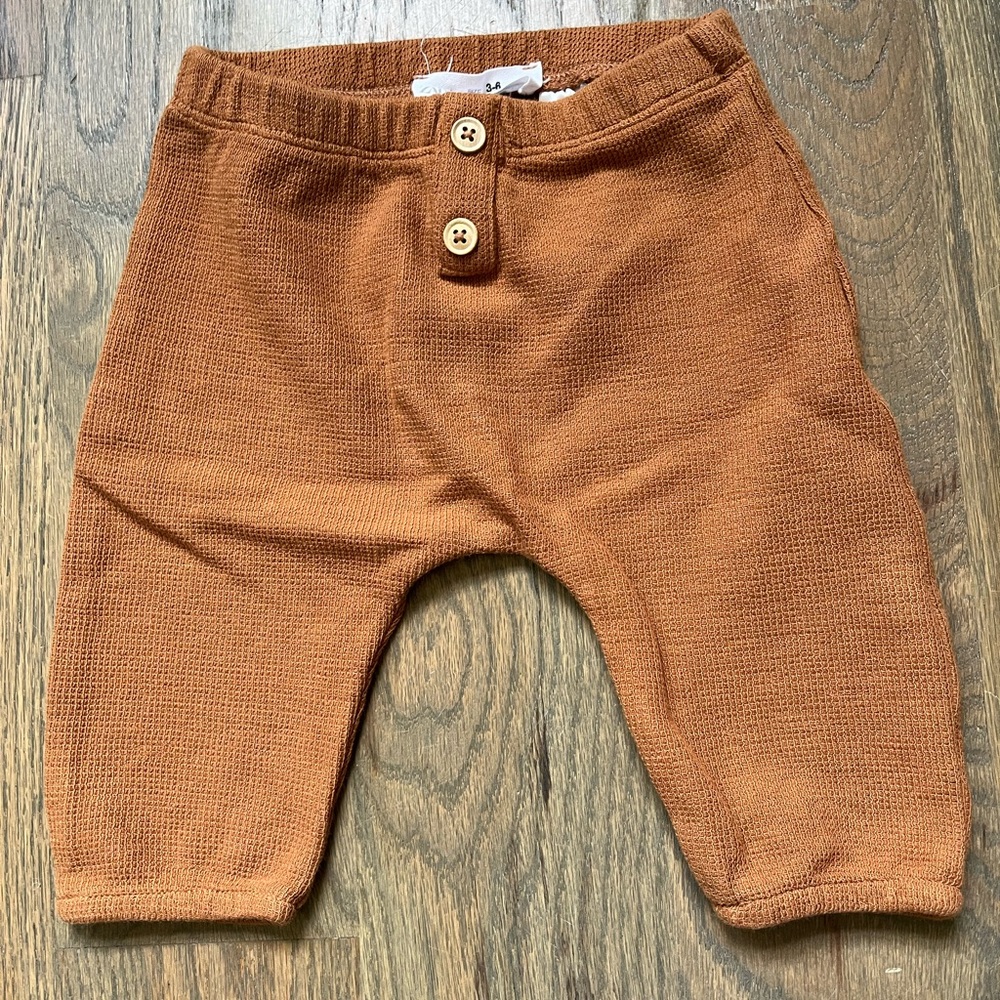 Zara harem pants- Size 3-6 months